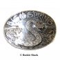 Rattlesnake Big Spring Texas Independence County ADM Brass Belt Buckle
