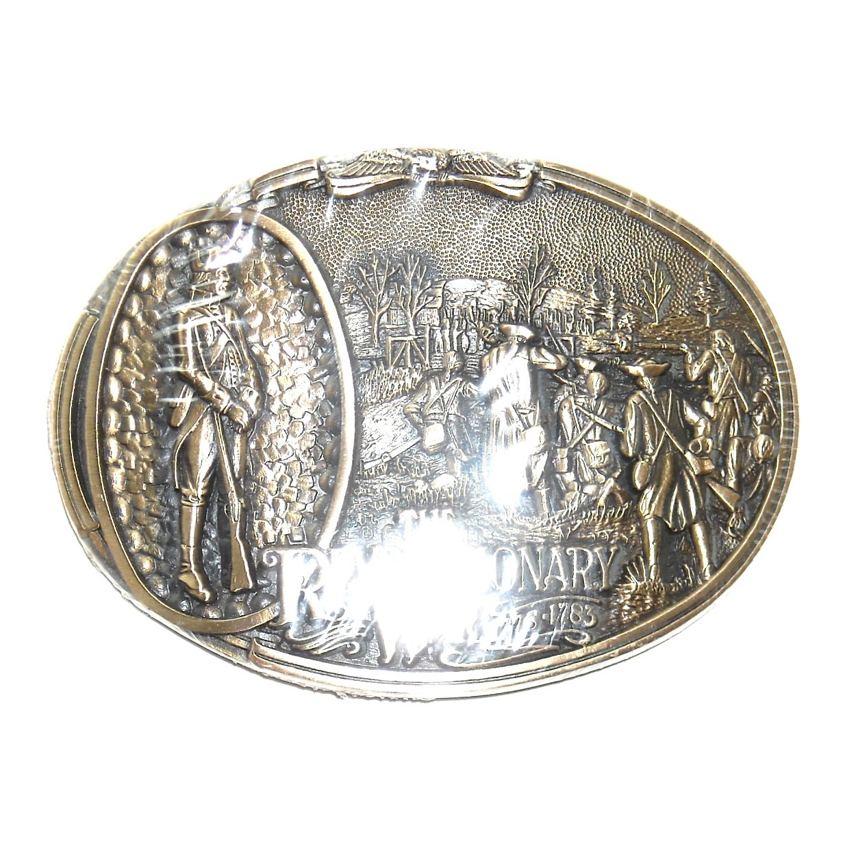 Revolutionary War American Fighting Man ADM Award Design Solid Brass