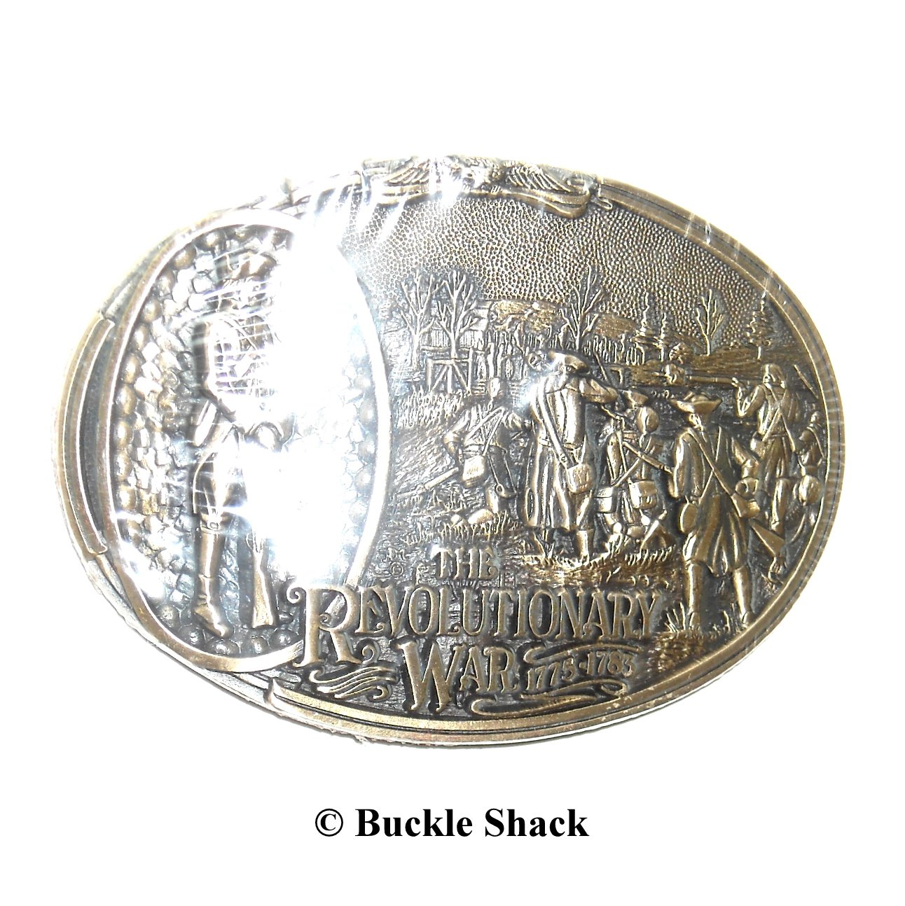 Revolutionary War American Fighting Man ADM Award Design Solid Brass