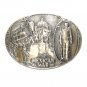 Mexican War American Fighting Man ADM Award Design Solid Brass Belt Buckle