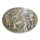 Civil War American Fighting Man ADM Award Design Solid Brass Belt Buckle