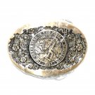 Minnesota State Seal ADM Award Design Medals Brass Standard Belt Buckle Minnesota State Seal ADM Award Design Medals Brass Standard Belt Buckle