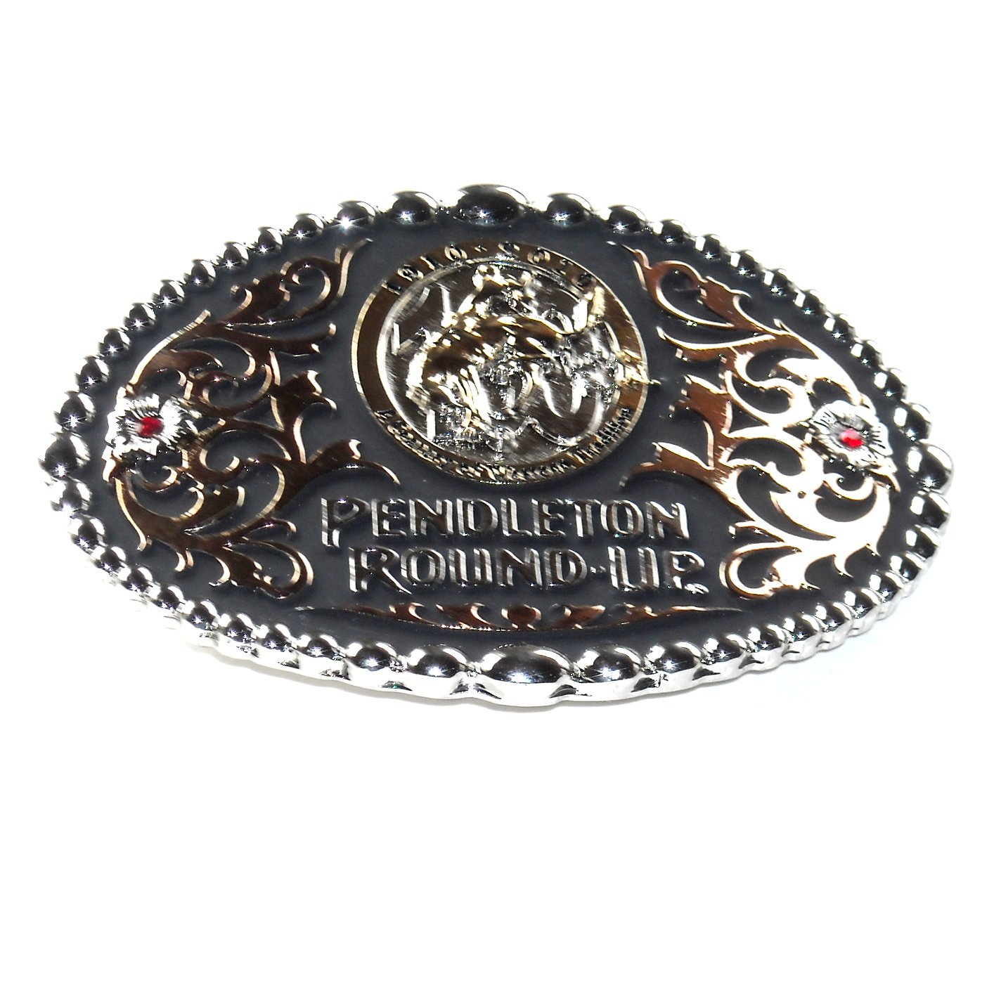 Pendleton 100 Anniversary Round Up Let’er Buck Rodeo Belt Buckle