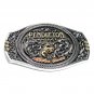 2021 Pendleton Oregon Whisky Round Up Rodeo Montana Silversmiths Belt Buckle