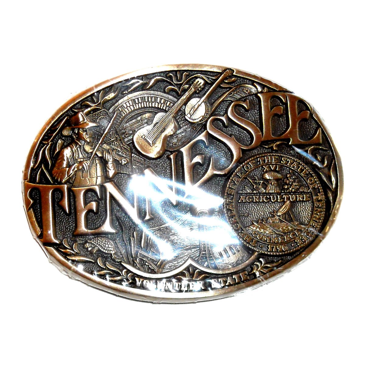 Tennessee top belt buckle