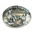 1985 Pendleton ADM Award Design Edition Solid Brass Vintage Belt Buckle