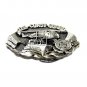 U.S. Coast Guard 3D Bergamot Solid Pewter US Belt Buckle