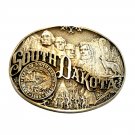State Seal South Dakota First Edition ADM Award Design Brass Belt Buckle