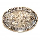 Old West Days 1989 ADM Award Design Brass Belt Buckle