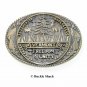Vermont First Edition State Seal Tony Lama Solid Brass US Belt Buckle