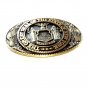 New York Empire State Seal First Edition Tony Lama Solid Brass US Belt Buckle
