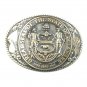 Delaware First State Seal First Edition Tony Lama Solid Brass US Belt Buckle