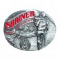 Shriner Serving The Community Siskiyou Bergamot Pewter US Belt Buckle