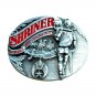 Shriner Serving The Community Siskiyou Bergamot Pewter US Belt Buckle