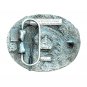 Shriner Serving The Community Siskiyou Bergamot Pewter US Belt Buckle