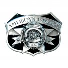 American Lawman Vintage Siskiyou Bergamot Pewter US Belt Buckle American Lawman Vintage Siskiyou Bergamot Pewter US Belt Buckle