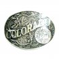 Colorado State Seal ADM First Edition Award Design Brass US Belt Buckle