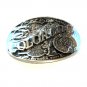 Colorado State Seal ADM First Edition Award Design Brass US Belt Buckle
