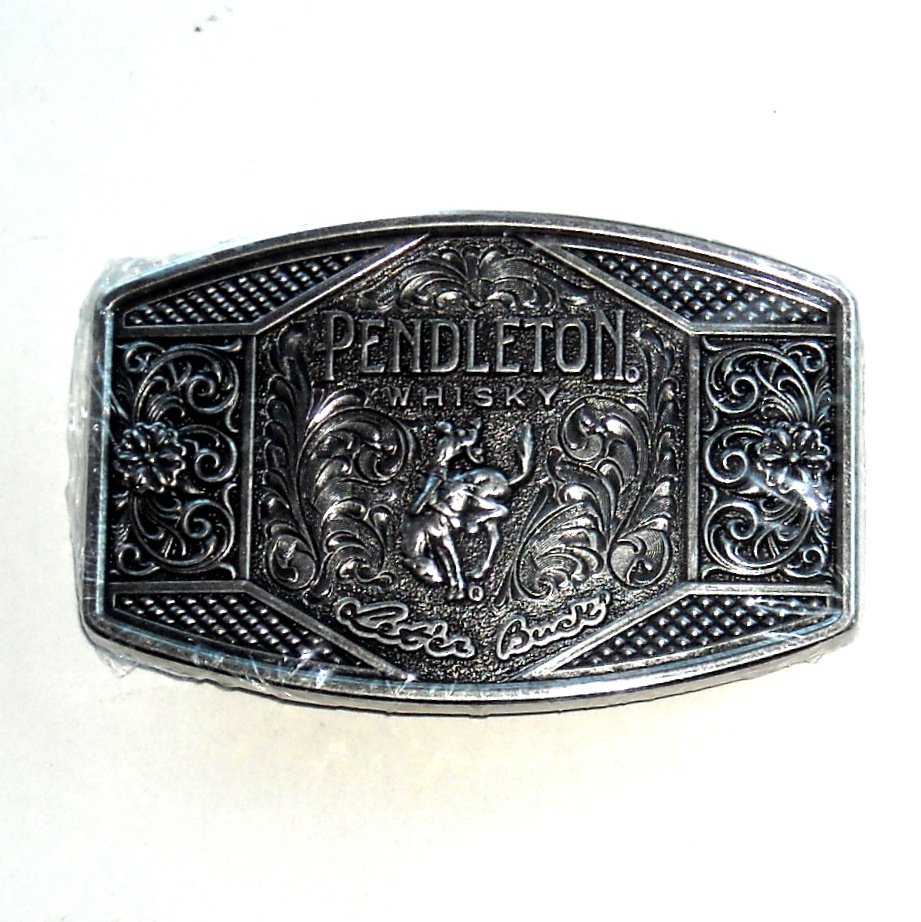2022 Pendleton Whisky Oregon Round Up Rodeo Montana Silversmiths Belt