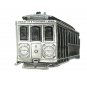Fishermans Wharf Cable Car Vintage Indiana Metal Craft 3D Belt Buckle