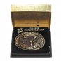 Minnesota State Seal First Edition Tony Lama Solid Brass US Belt Buckle