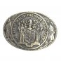 New Jersey First Edition State Seal Tony Lama Solid Brass US Belt Buckle