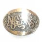 New Orleans ADM Award Design Solid Brass US Belt Buckle