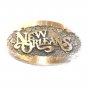 New Orleans ADM Award Design Solid Brass US Belt Buckle