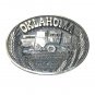 Oklahoma Farm Country ADM Award Design Solid Brass US Belt Buckle