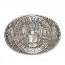 The United States Of America Seal Tony Lama First Edition Brass Belt Buckle