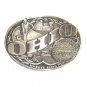 Ohio ADM First Edition State Seal Solid Brass US Belt Buckle