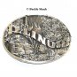 Illinois State Seal ADM First Edition Award Design Solid Brass US Belt Buckle