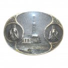 Oil Rig And Drill Vintage ADM Award Design Brass US Belt Buckle Oil Rig And Drill Vintage ADM Award Design Brass US Belt Buckle
