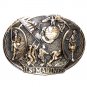 Vintage Marines Award Design ADM Solid Brass US Belt Buckle