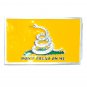 Gadsden Flag & Don't Tread On Me Original Bergamot Pewter US Belt Buckle