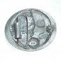 2ND Amendment Right To Keep And Bear Arms Bergamot Pewter US Belt Buckle