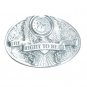 Right To Bear Arms 2ND Amendment Original Bergamot Pewter US Belt Buckle
