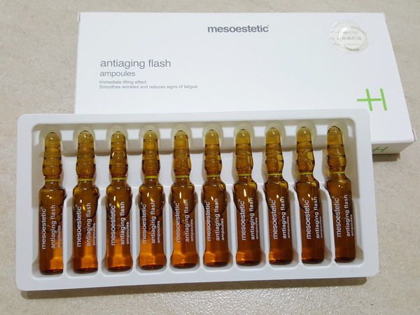 Mesoestetic anti-aging flash ampoules Moisturizing Serum 2ml x 10