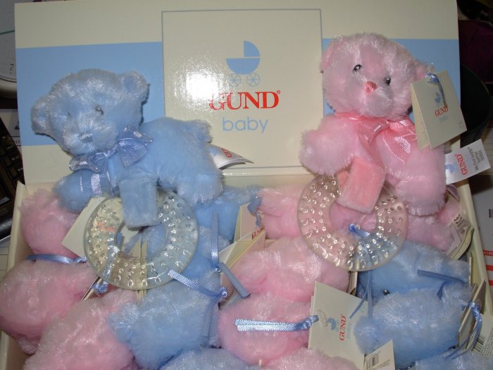 karitas tender teddy by gund pink