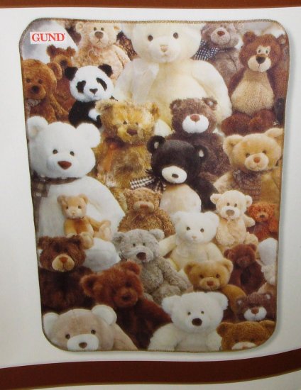 fleece teddy bear blanket