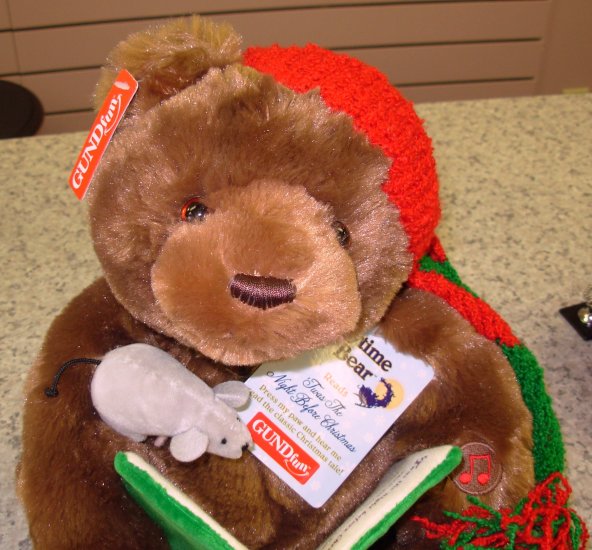 gund my first christmas bear