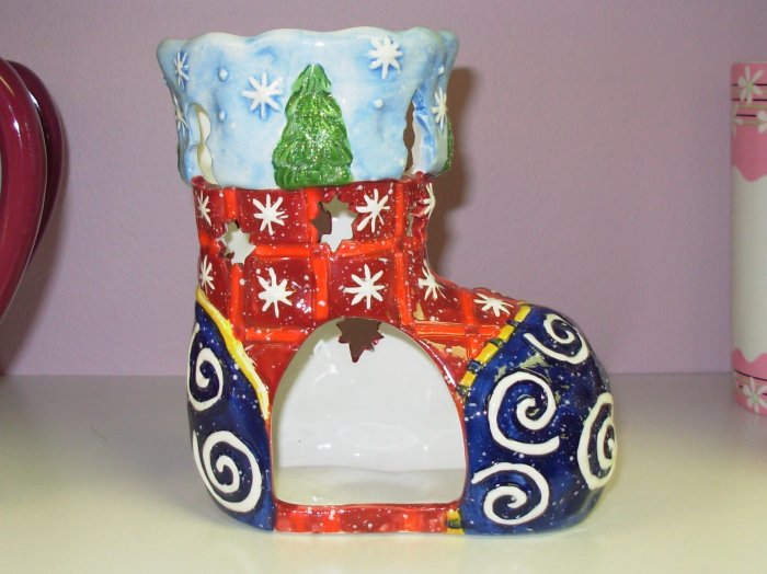 ceramic christmas stockings