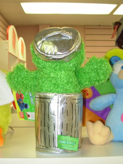 gund sesame street oscar the grouch stuffed animal