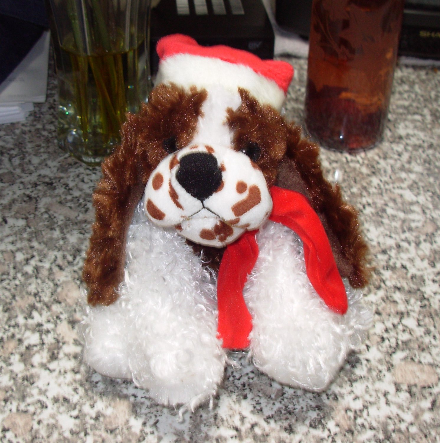 stuffed springer spaniel toy