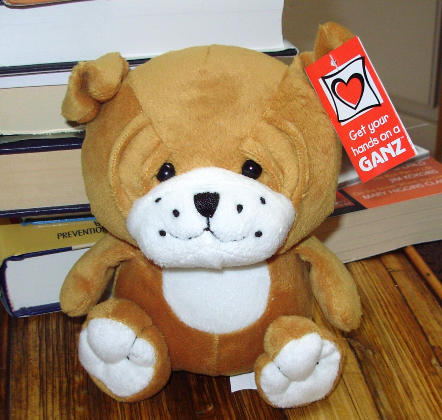 BULLDOG WHIMSY PETS NEW GANZ PLUSH STUFFED ANIMAL TOY