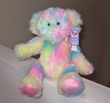 cotton candy teddy bear