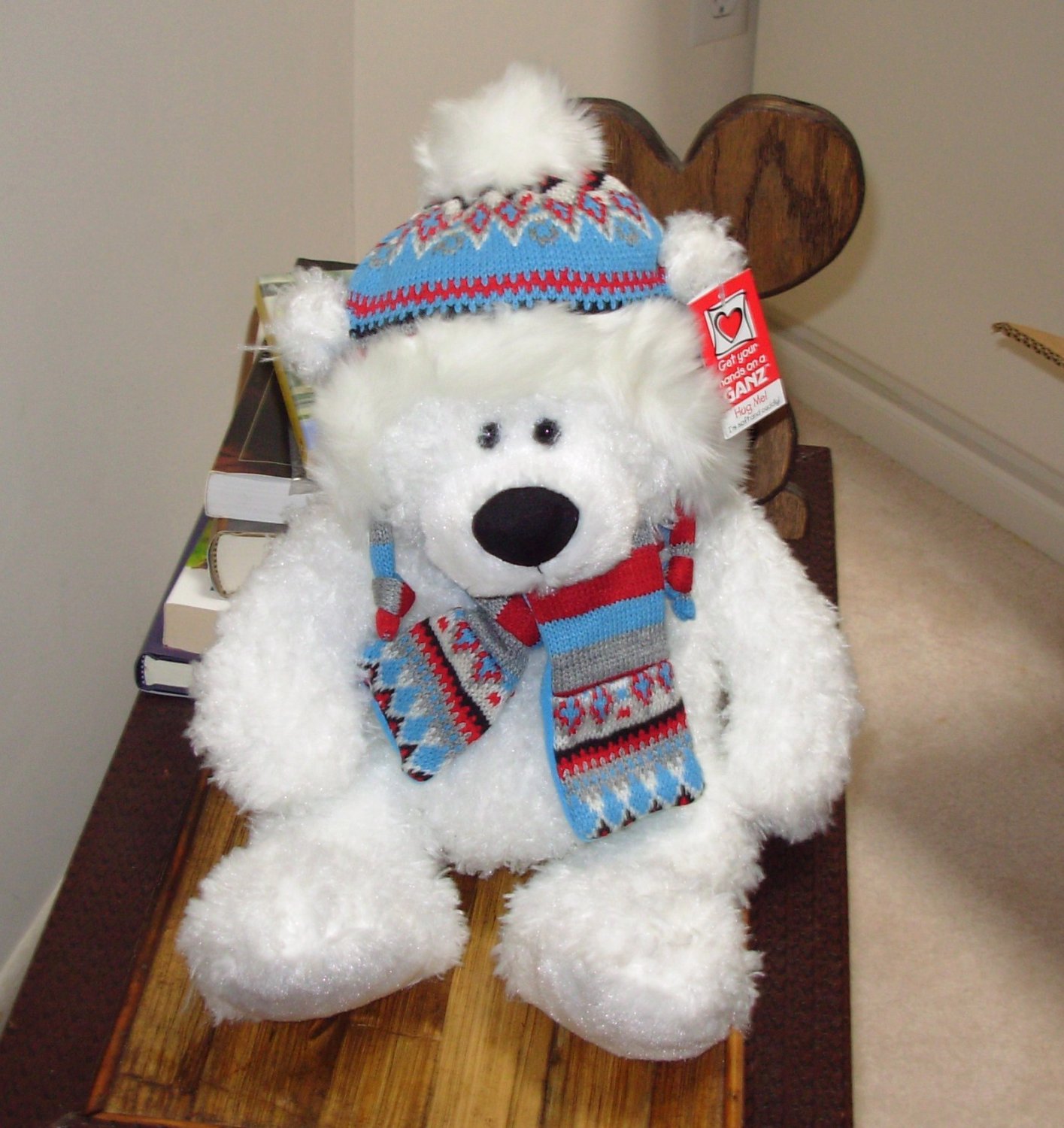 holiday plush bear