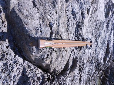 VELA SPEARGUN WOOD IROKO HANDMADE 105cm AS SEEN ON THE PICTURE LIFE WARRANTY !