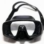 XIFIAS DIVING MASK 812 VERY POWERFUL SURFACE BLACK SILICONE IN PLASTIC BOX