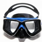 DIVING MASK 825 BLUE BLACK SILICONE IN PLASTIC BOX BY XIFIAS